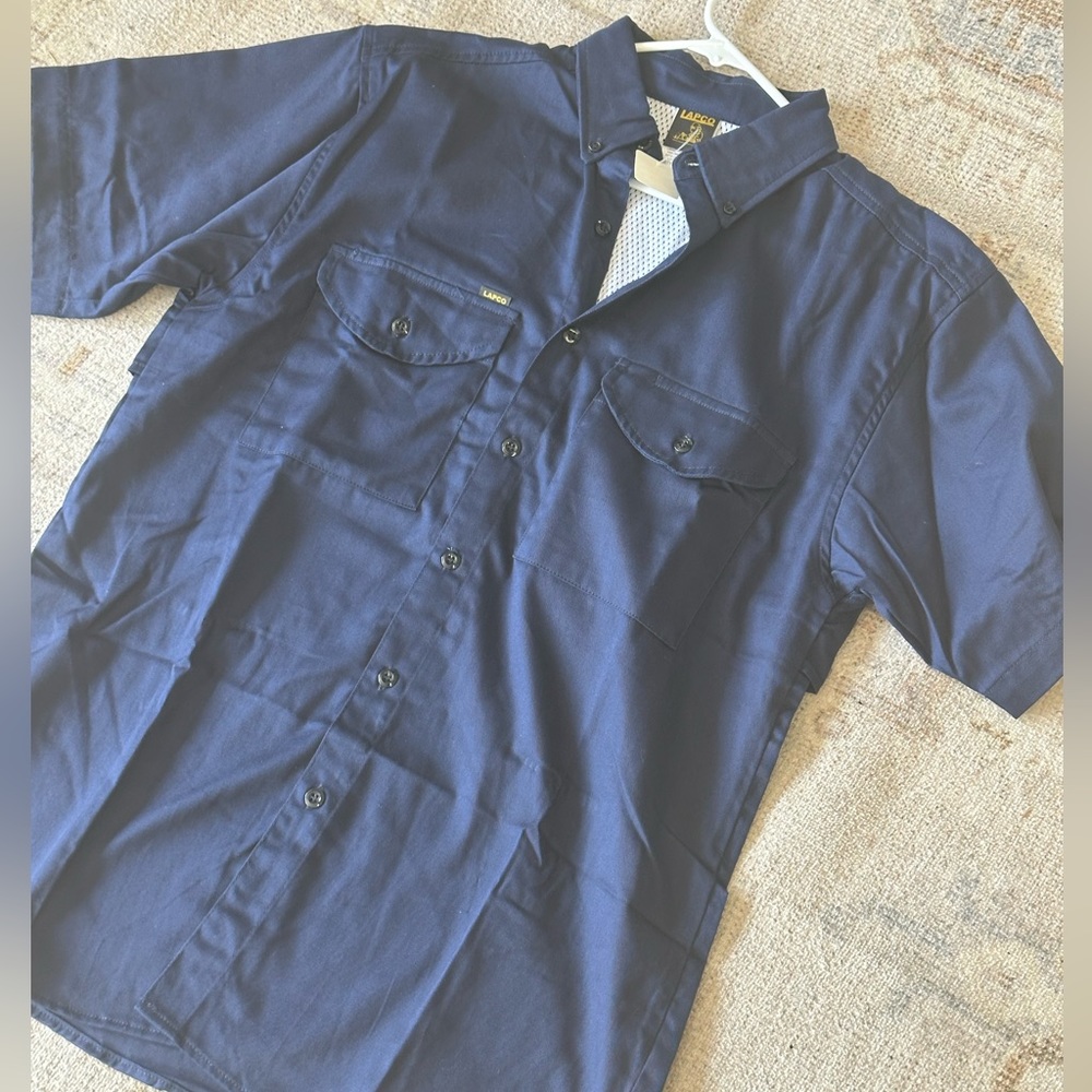 Lapco Cargo Tactical Shirt Navy